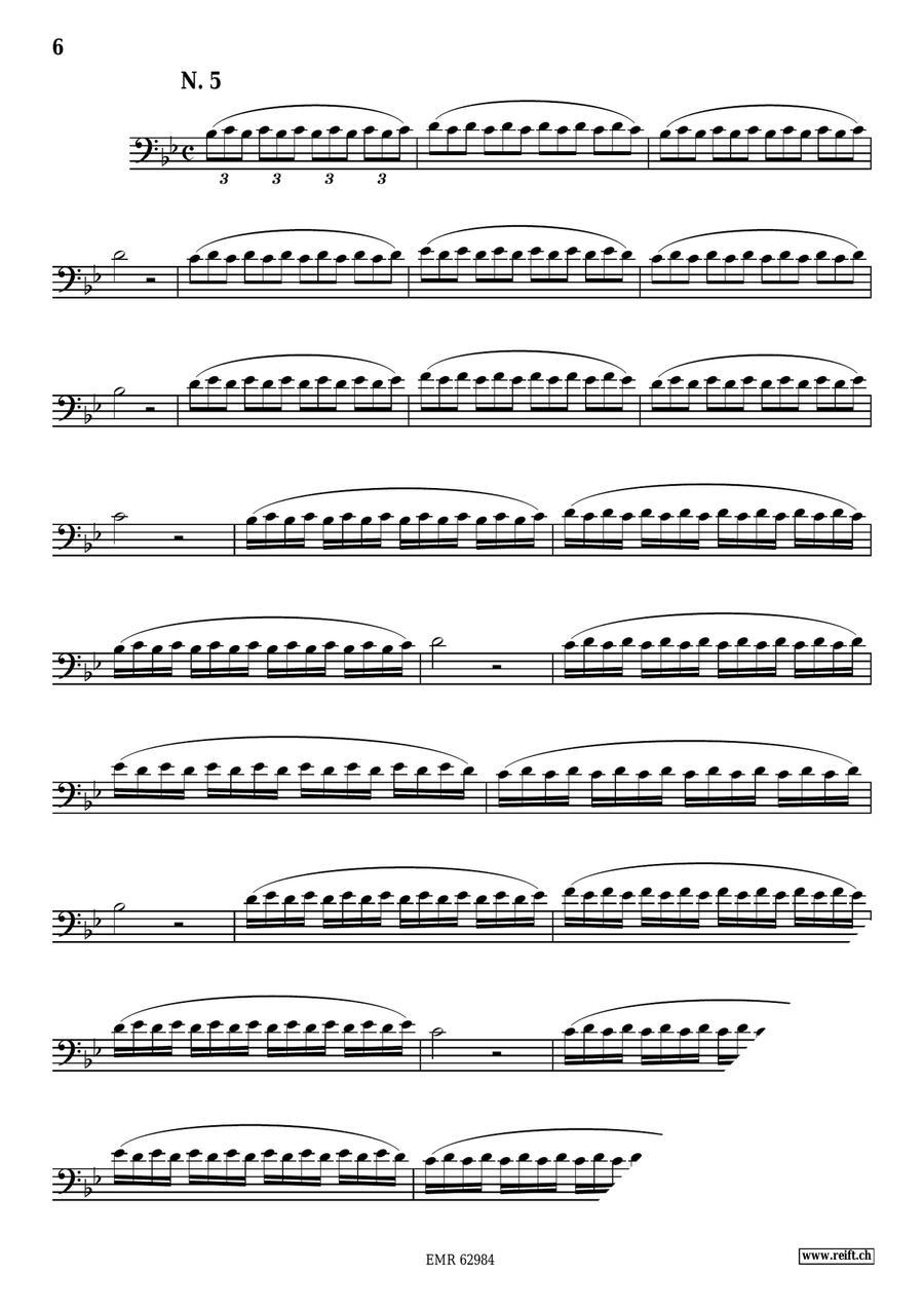 60 Selected Studies 60 Selected Studies Trombone scores gallery preview page 6