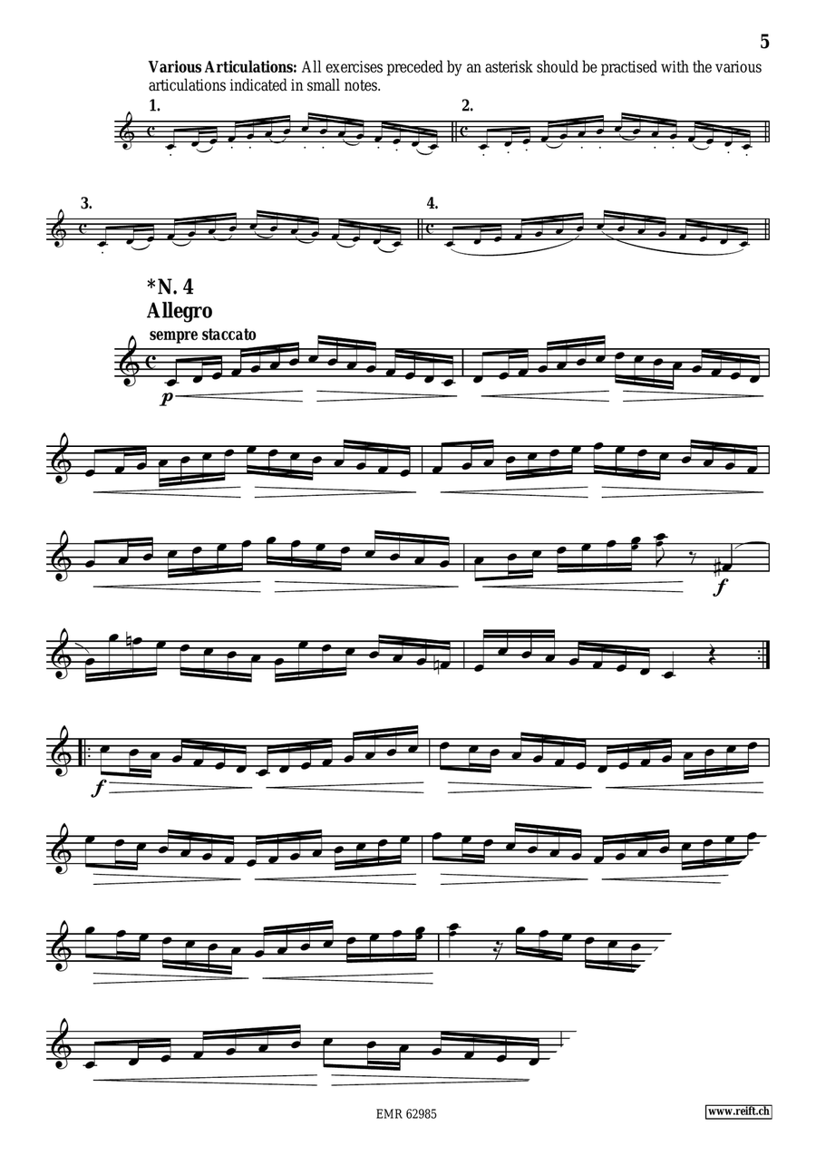 60 Selected Studies 60 Selected Studies Trombone scores gallery preview page 5