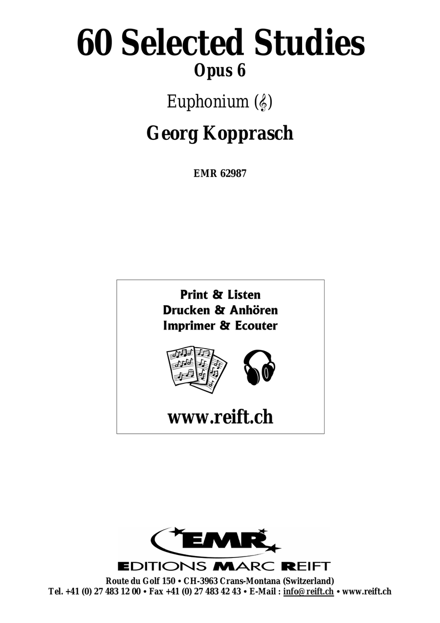60 Selected Studies 60 Selected Studies Euphonium scores gallery preview page 2