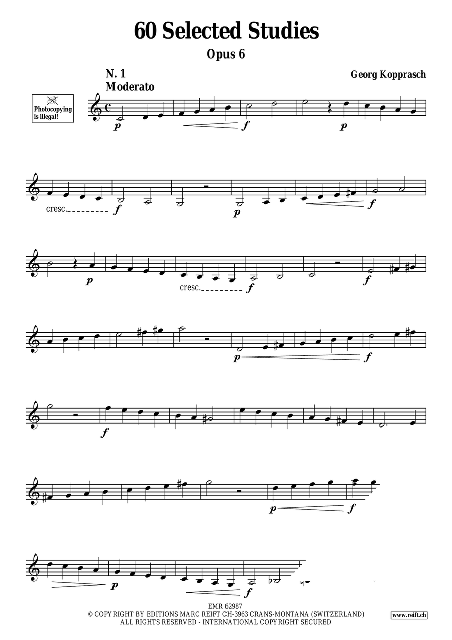 60 Selected Studies 60 Selected Studies Euphonium scores gallery preview page 3
