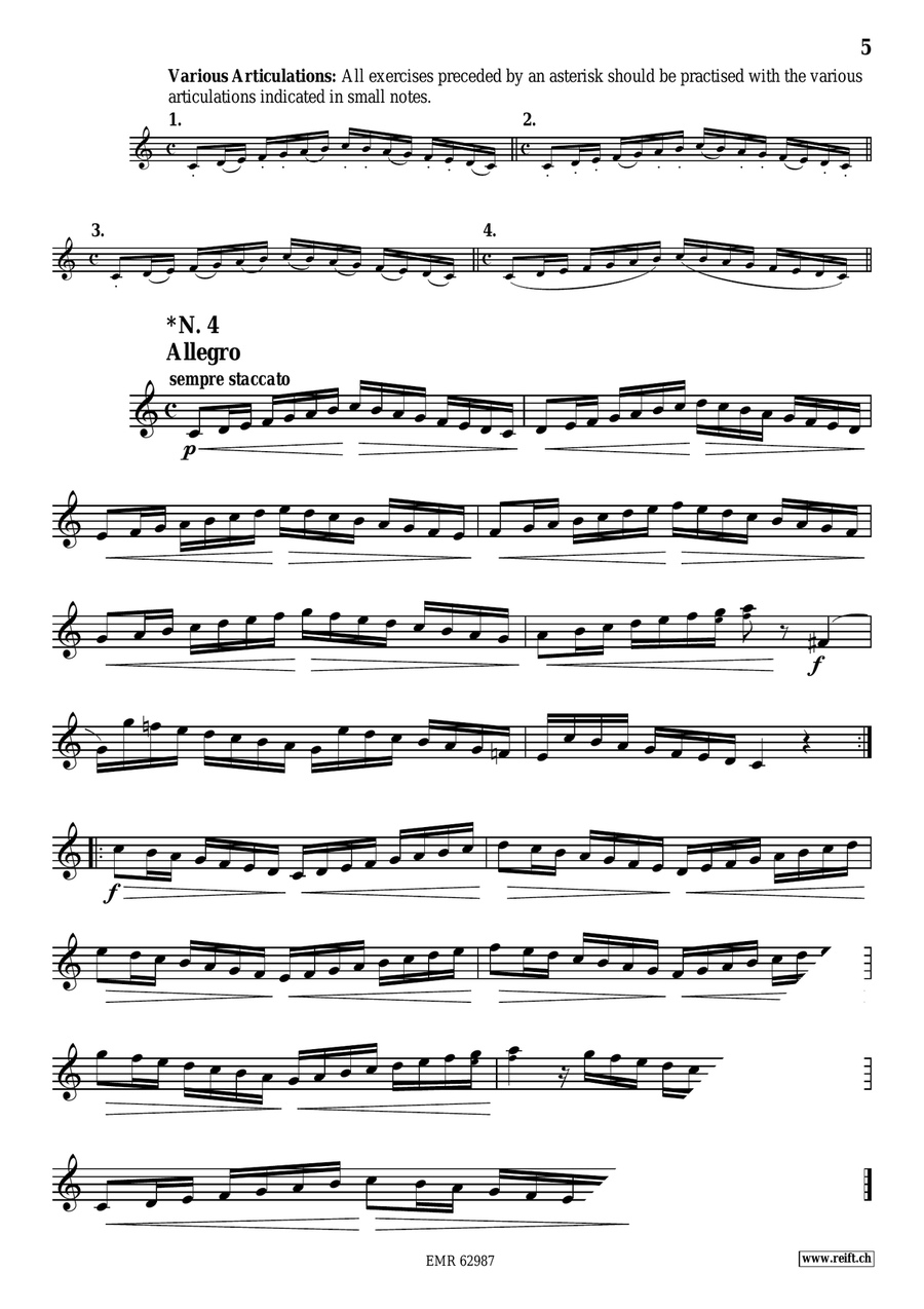 60 Selected Studies 60 Selected Studies Euphonium scores gallery preview page 5