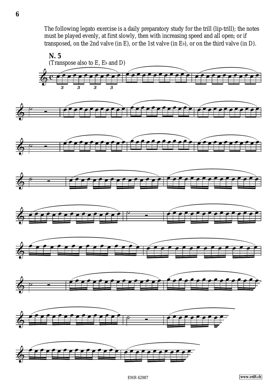 60 Selected Studies 60 Selected Studies Euphonium scores gallery preview page 6