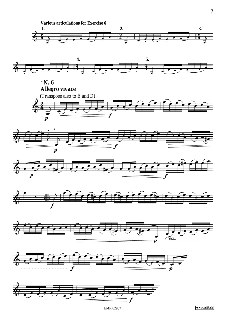 60 Selected Studies 60 Selected Studies Euphonium scores gallery preview page 7