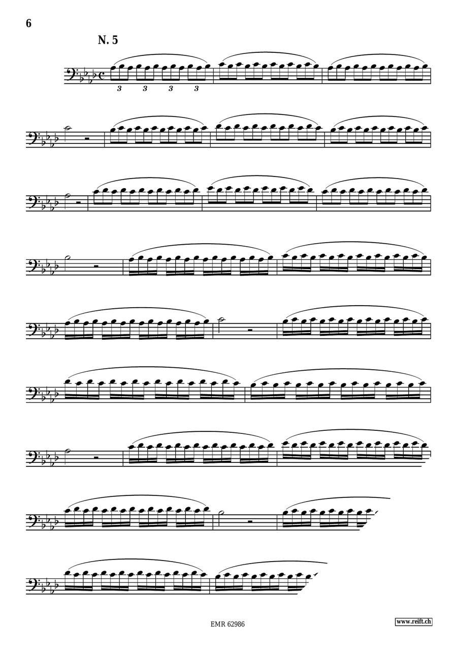 60 Selected Studies 60 Selected Studies Trombone scores gallery preview page 6