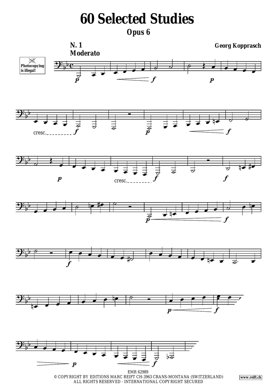 60 Selected Studies 60 Selected Studies Tuba scores gallery preview page 3