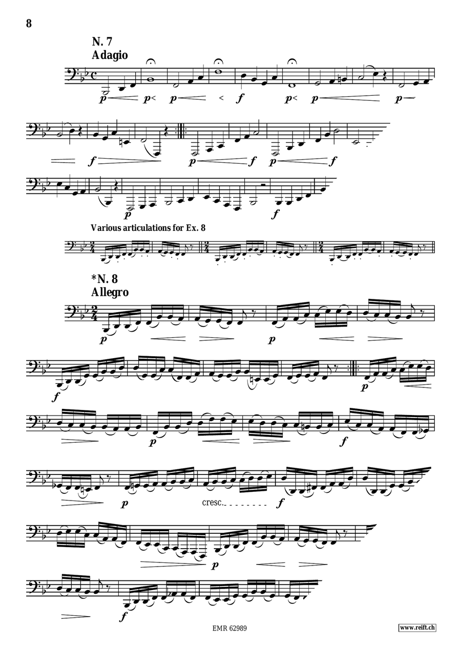 60 Selected Studies 60 Selected Studies Tuba scores gallery preview page 8