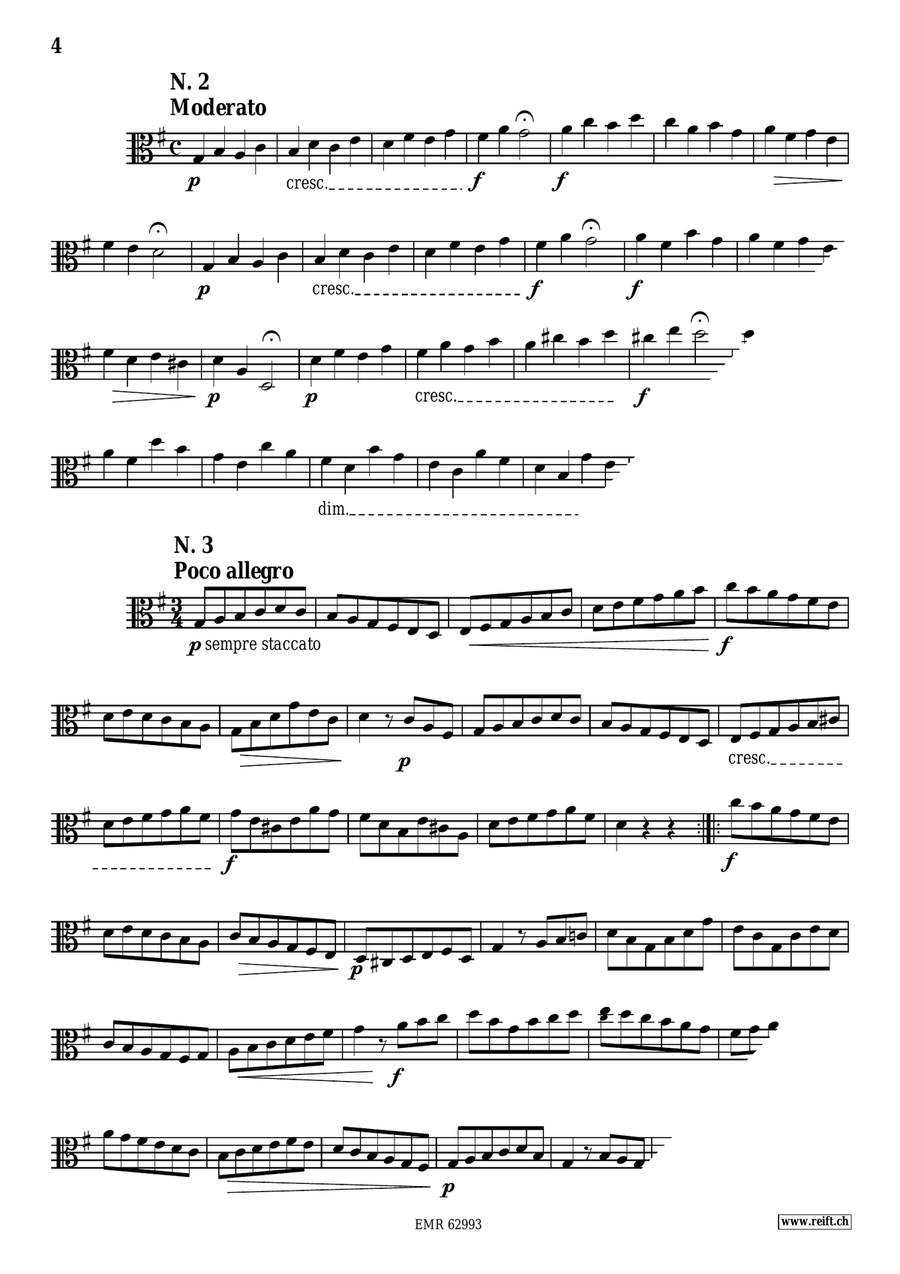 60 Selected Studies 60 Selected Studies Viola Solo scores gallery preview page 4