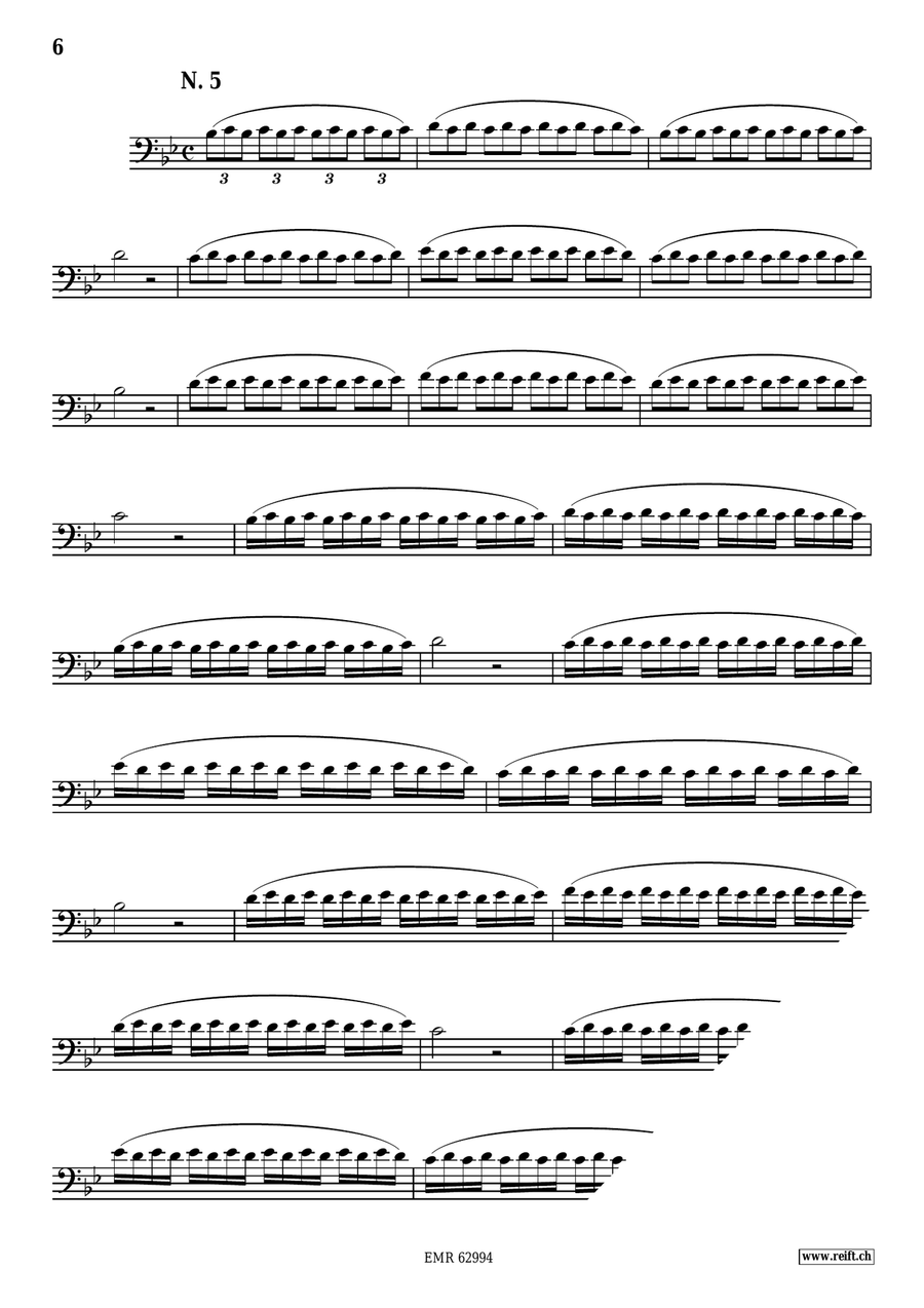 60 Selected Studies 60 Selected Studies Cello scores gallery preview page 6