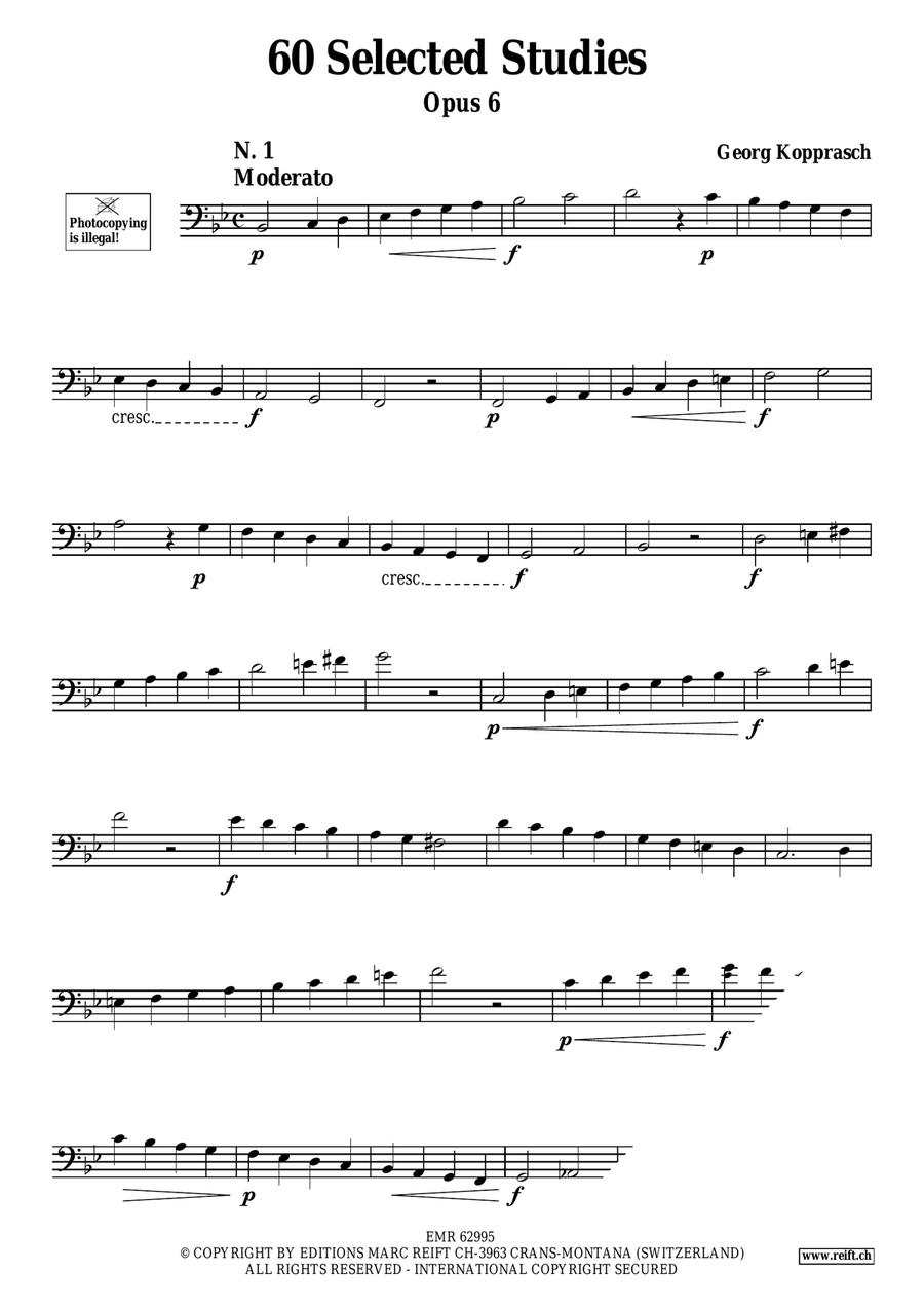 60 Selected Studies 60 Selected Studies Double Bass scores gallery preview page 3