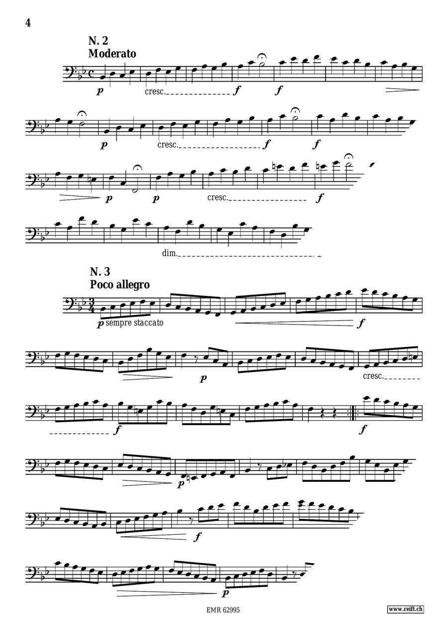 60 Selected Studies 60 Selected Studies Double Bass scores gallery preview page 4