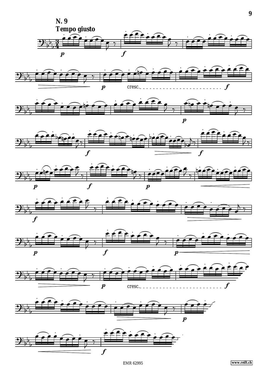 60 Selected Studies 60 Selected Studies Double Bass scores gallery preview page 9