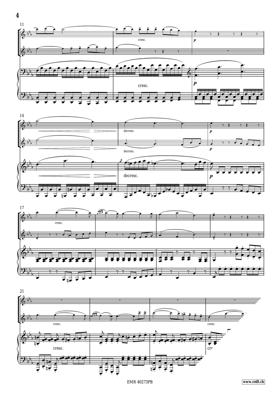 7 Duets 7 Duets Flute Duet scores gallery preview page 4