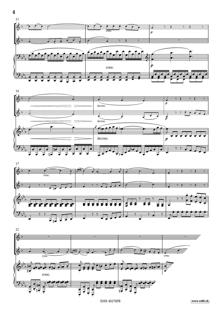 7 Duets 7 Duets Bass Clarinet scores gallery preview page 4