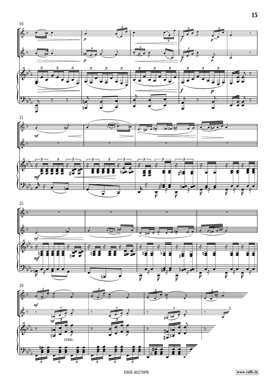 7 Duets 7 Duets Bass Clarinet scores gallery preview page 7