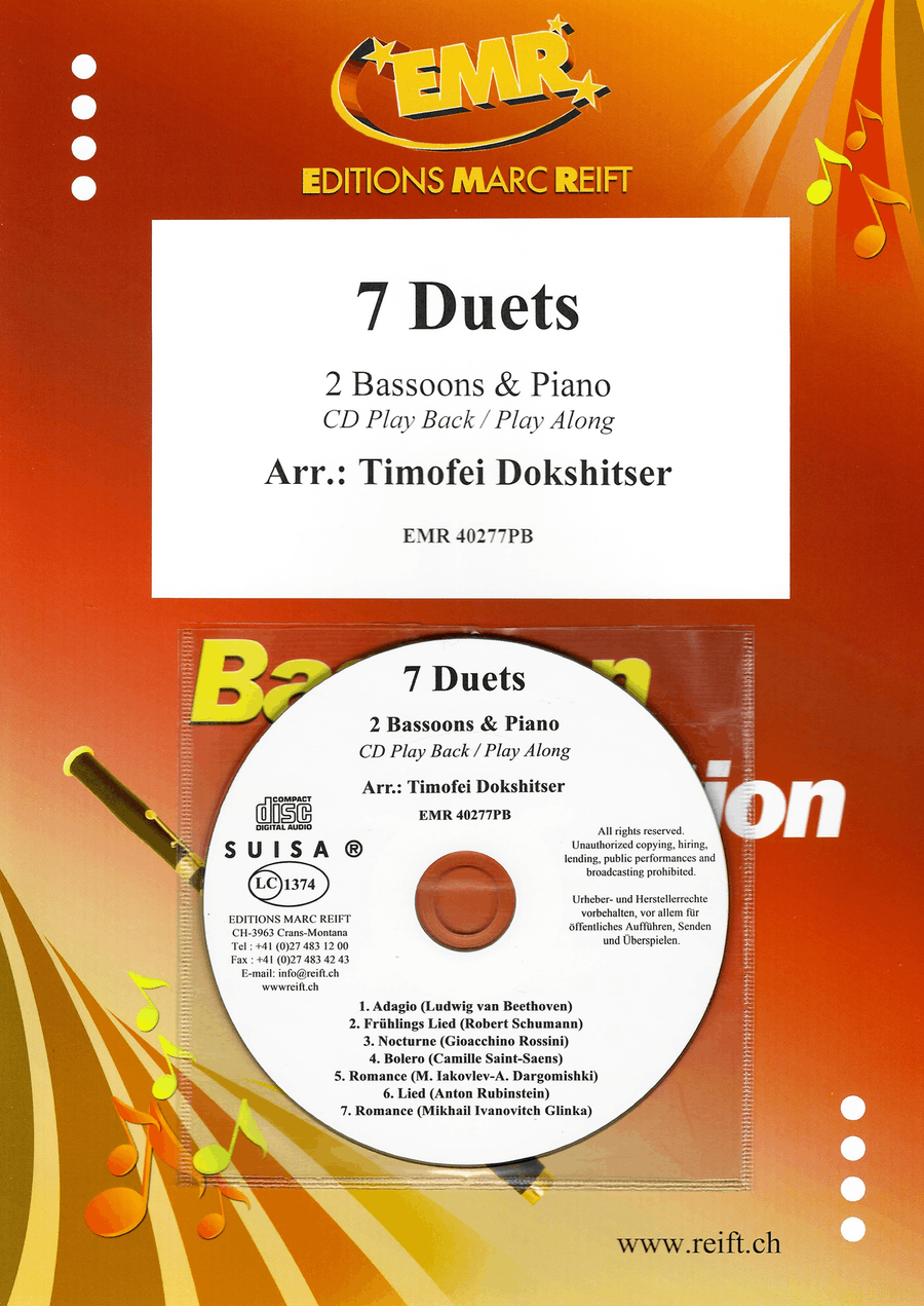 7 Duets 7 Duets Bassoon scores gallery preview page 1