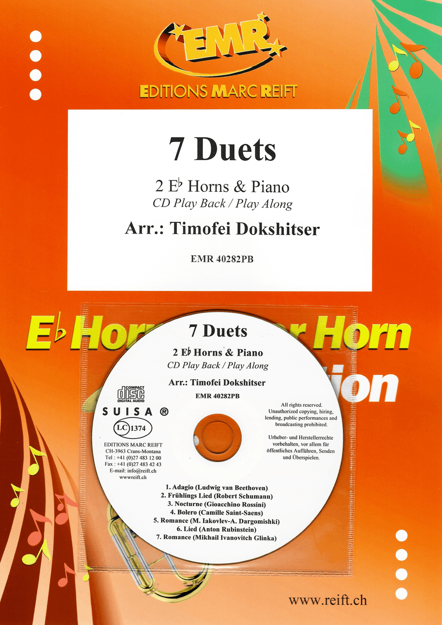 7 Duets 7 Duets Horn scores gallery preview page 1