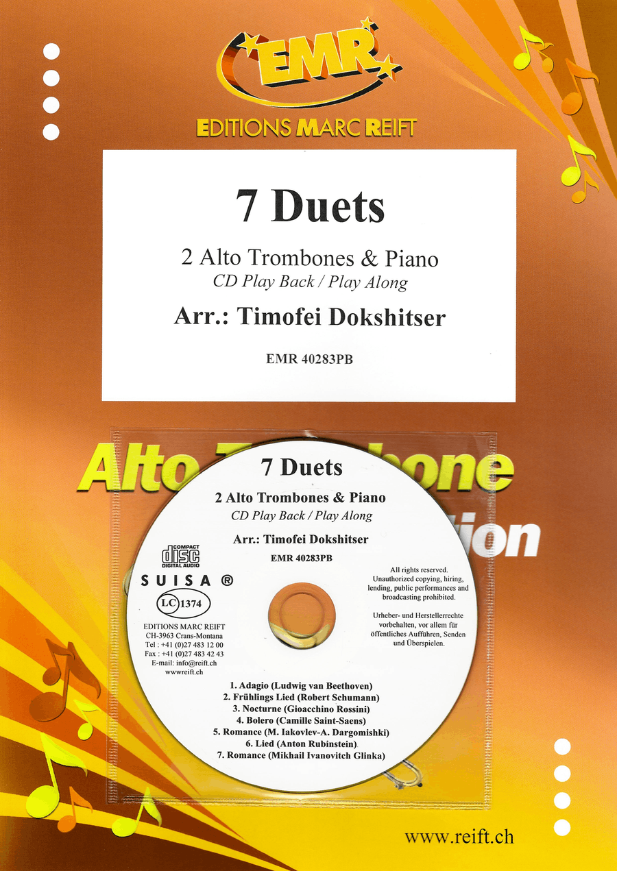 7 Duets 7 Duets Piano Accompaniment scores gallery preview page 1