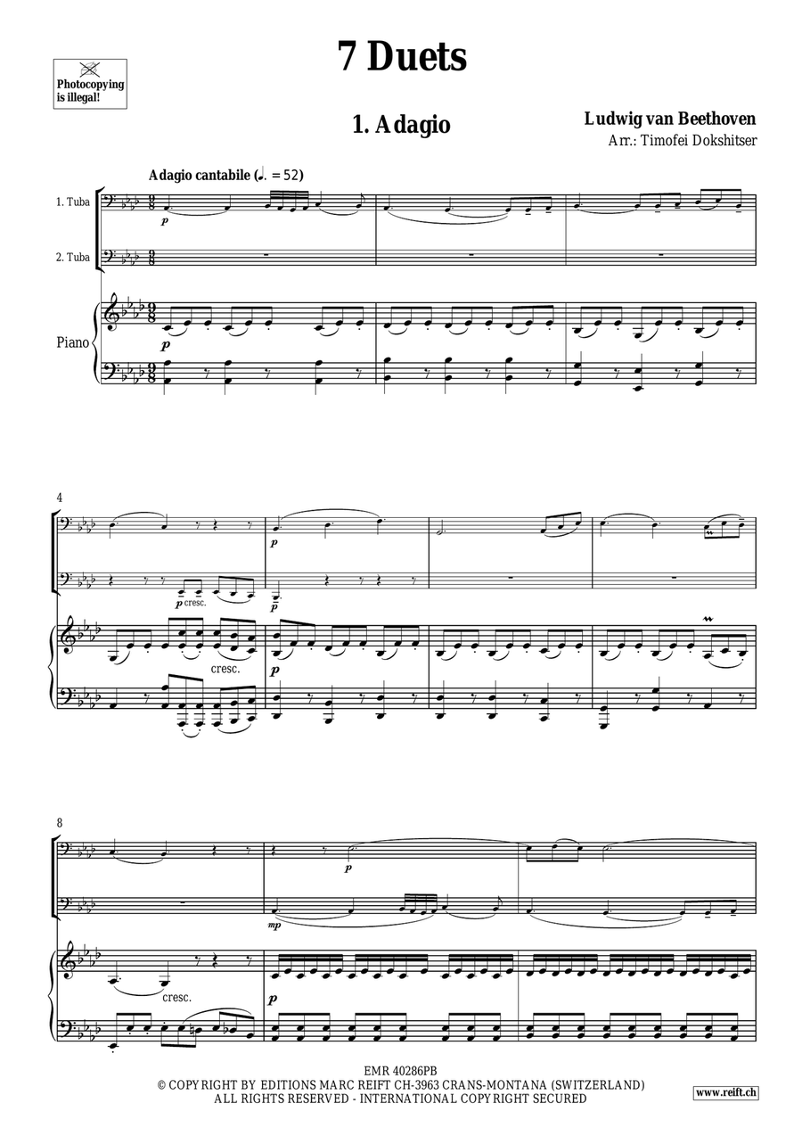 7 Duets 7 Duets Tuba scores gallery preview page 3