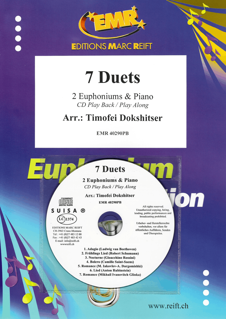 7 Duets Euphonium Duet scores gallery preview page 1