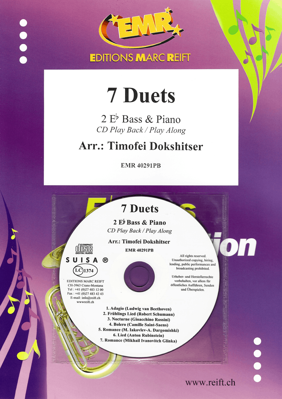 7 Duets 7 Duets Piano Accompaniment scores gallery preview page 1