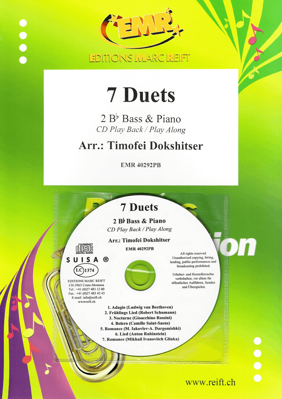 7 Duets 7 Duets Piano Accompaniment scores gallery preview page 1