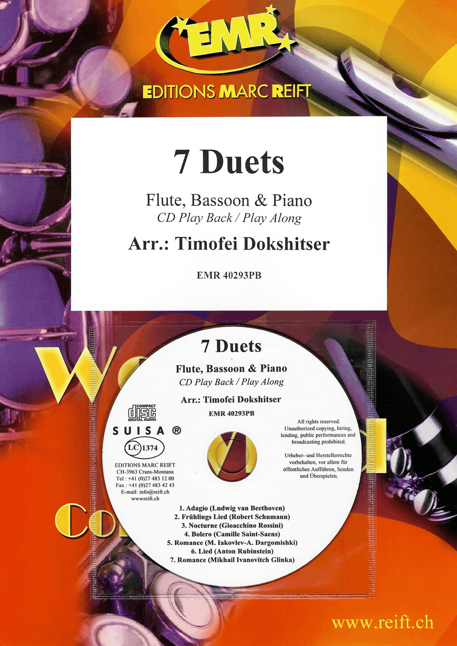 7 Duets 7 Duets Bassoon scores gallery preview page 1