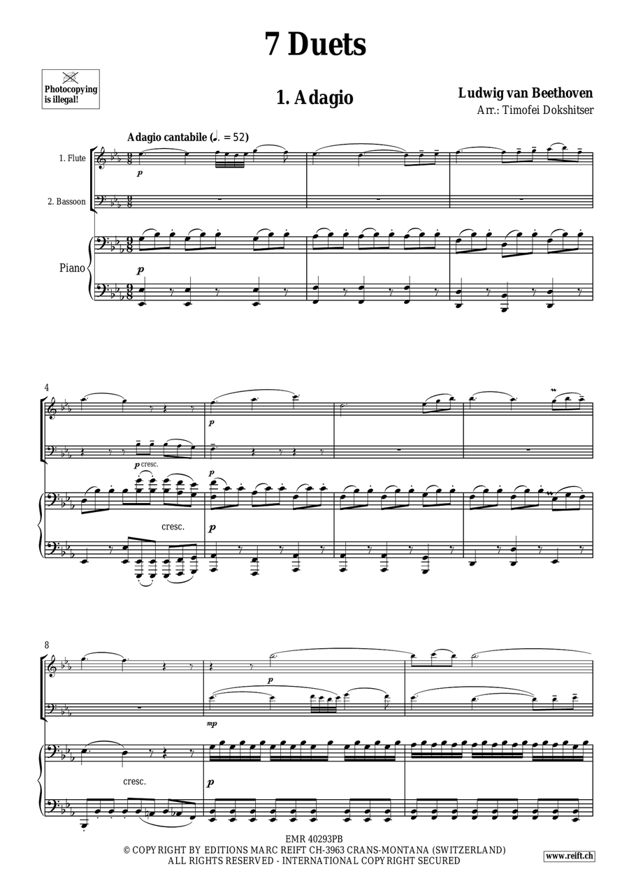 7 Duets 7 Duets Bassoon scores gallery preview page 3