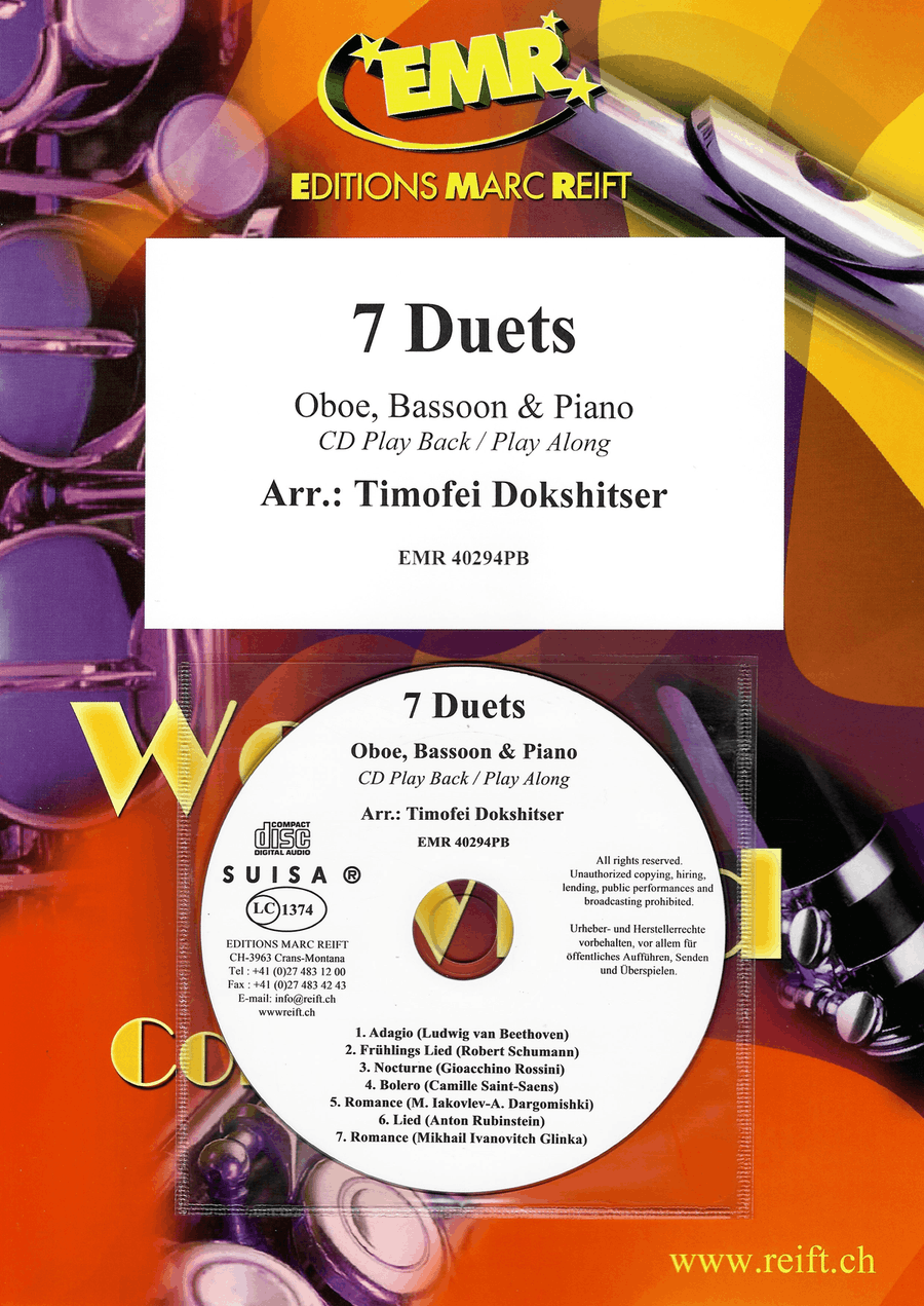 7 Duets 7 Duets Bassoon scores gallery preview page 1