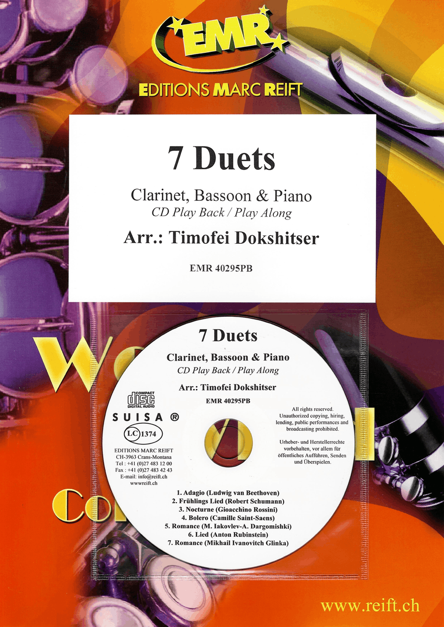 7 Duets 7 Duets Bassoon scores gallery preview page 1