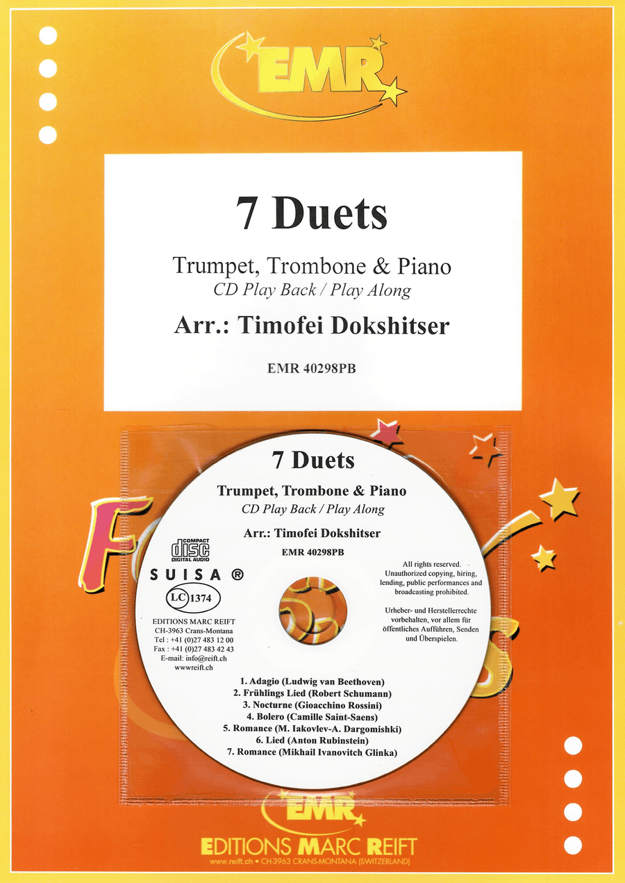 7 Duets 7 Duets Trombone scores gallery preview page 1