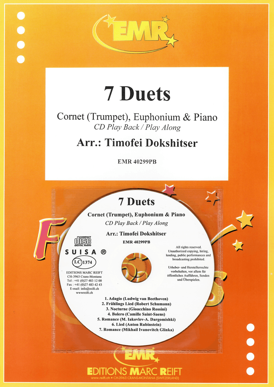 7 Duets 7 Duets Cornet scores gallery preview page 1