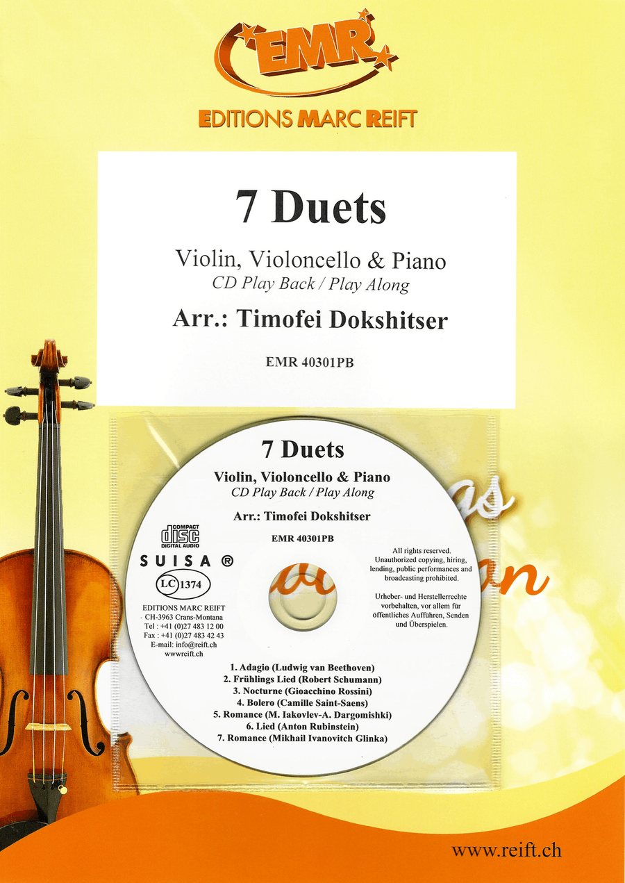 7 Duets 7 Duets Piano Trio scores gallery preview page 1