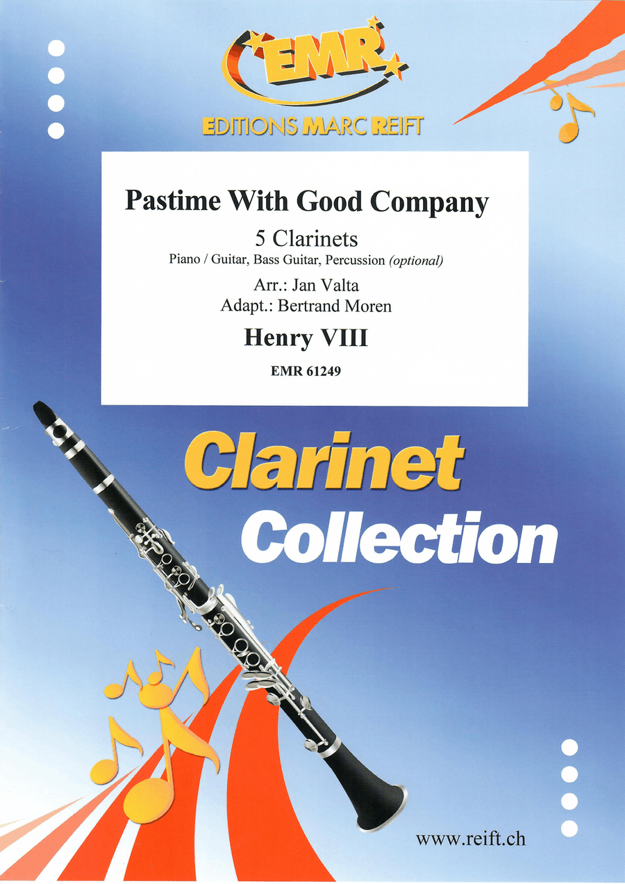 Pastime With Good Company Clarinet Quintet scores gallery preview page 1
