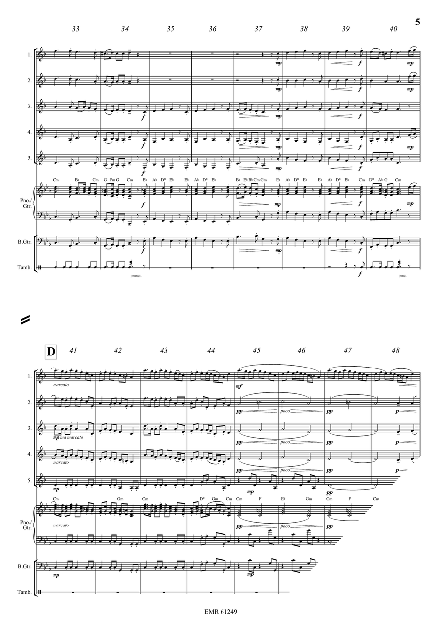 Pastime With Good Company Clarinet Quintet scores gallery preview page 5