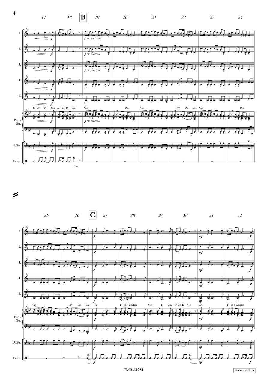 Pastime With Good Company Cornet scores gallery preview page 4