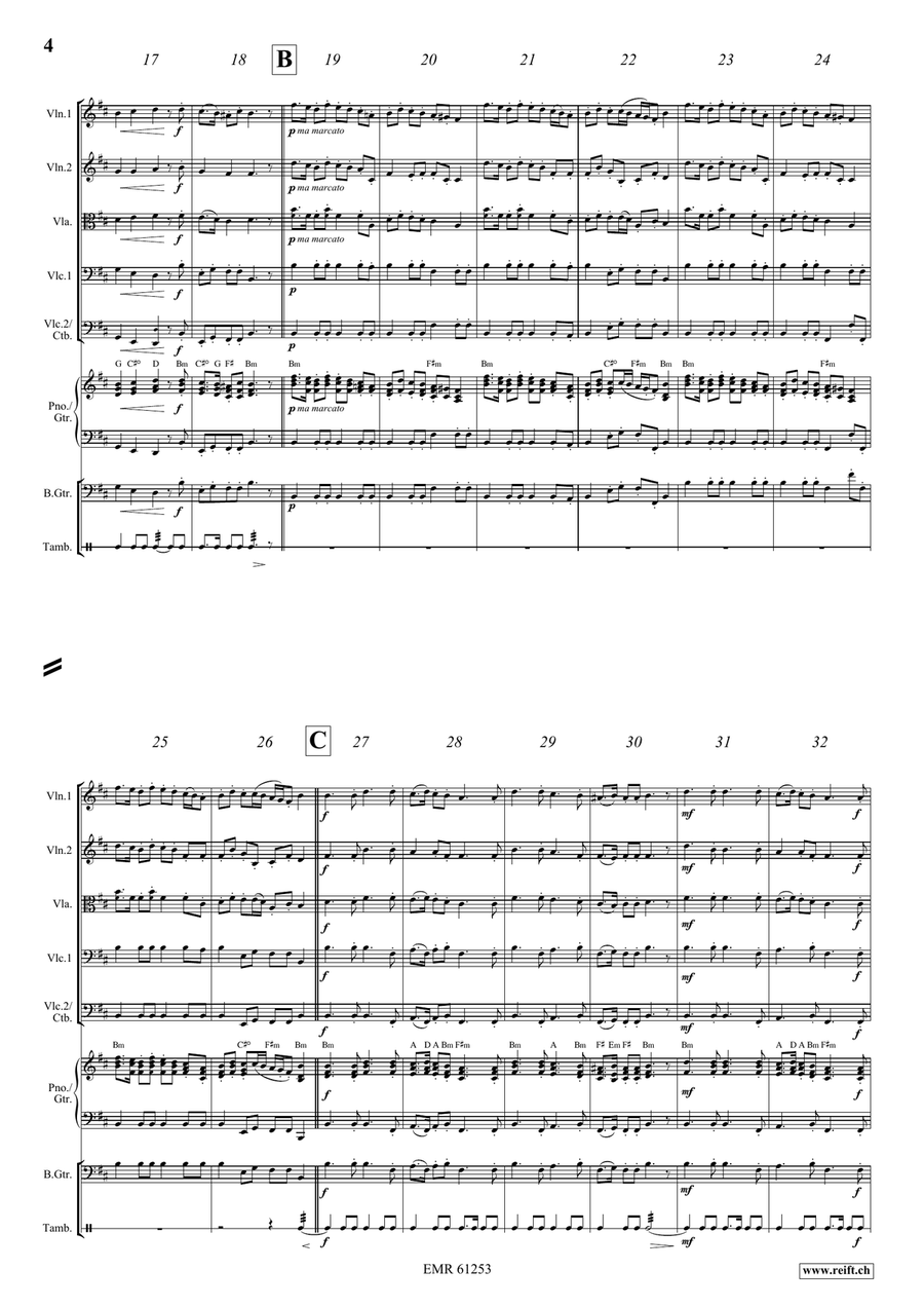 Pastime With Good Company String Quintet scores gallery preview page 4