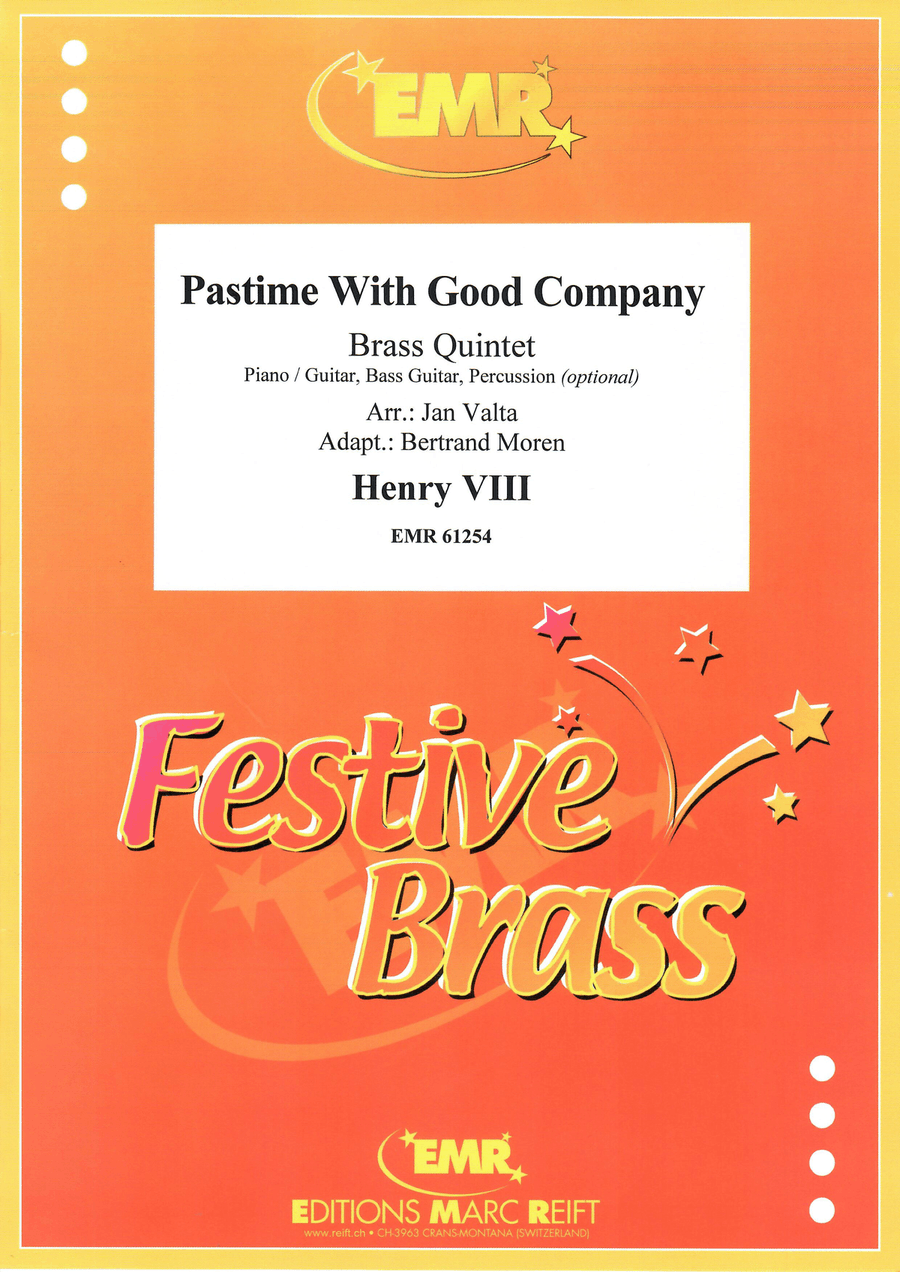 Pastime With Good Company Brass Quintet scores gallery preview page 1