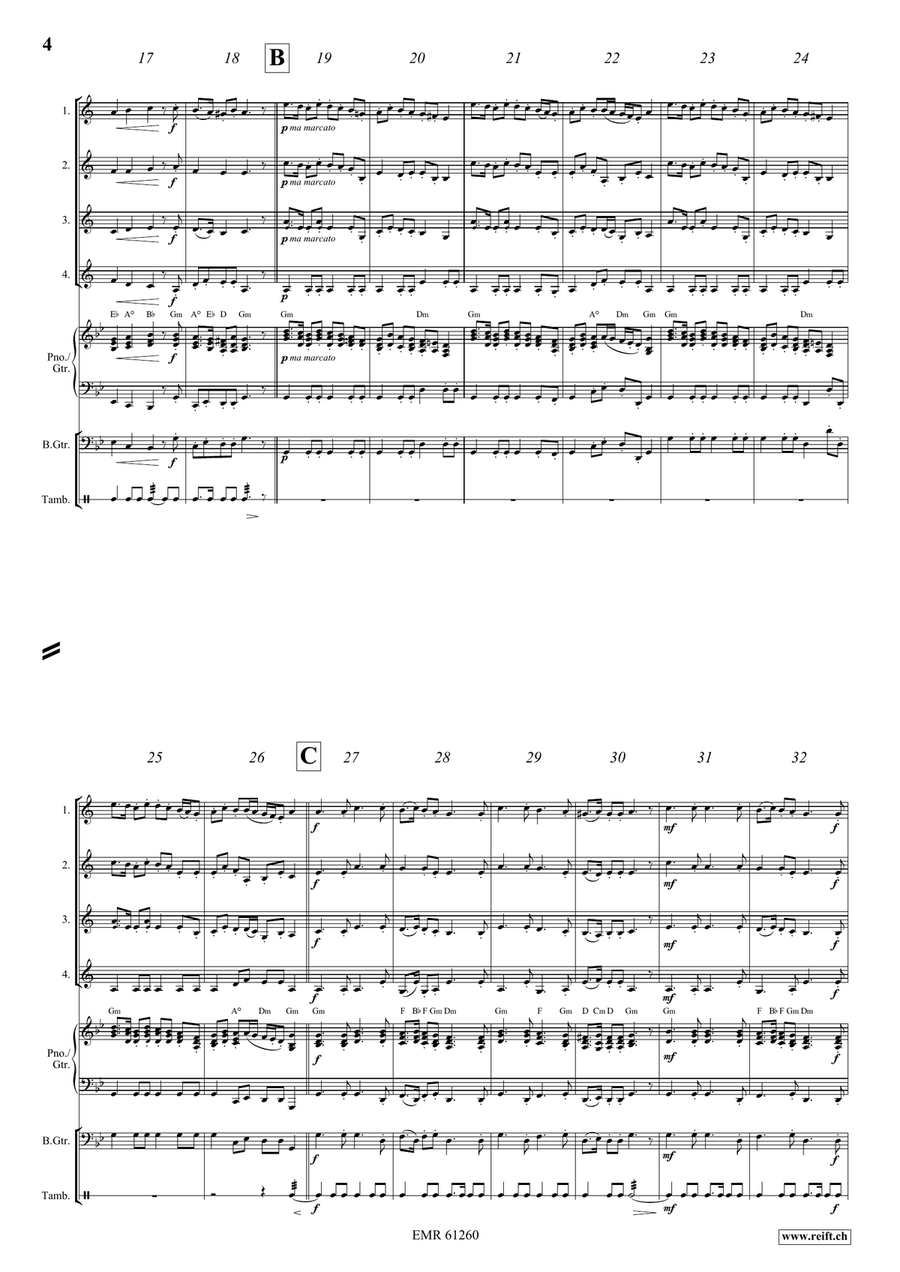 Pastime With Good Company Cornet scores gallery preview page 4