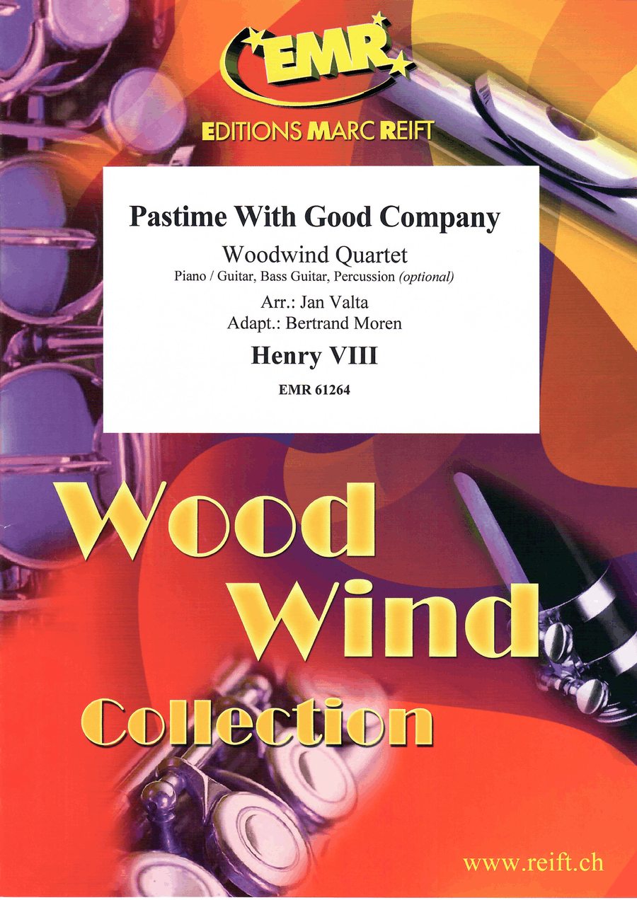 Pastime With Good Company Woodwind Quartet scores gallery preview page 1