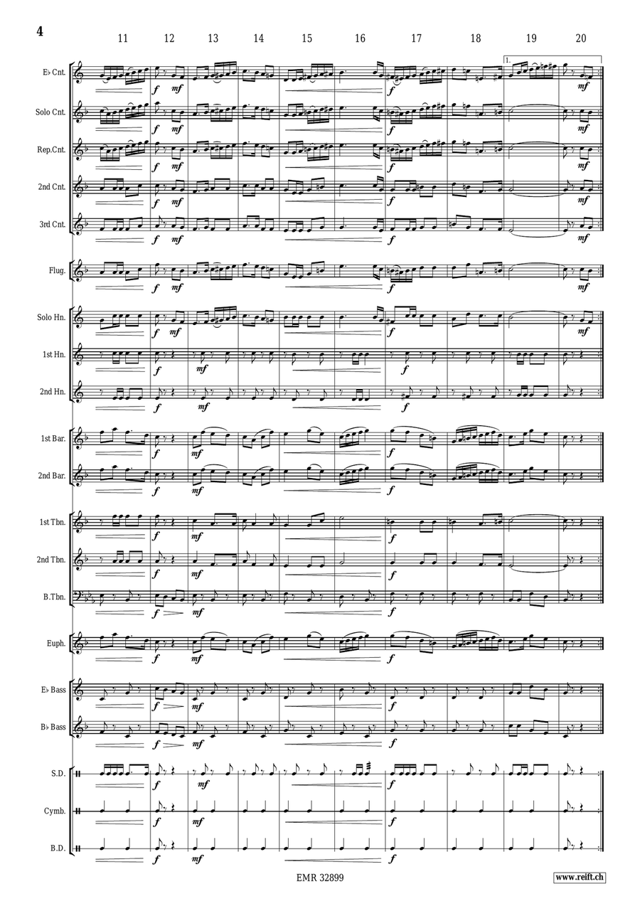 Zenith Zenith Brass Band scores gallery preview page 6