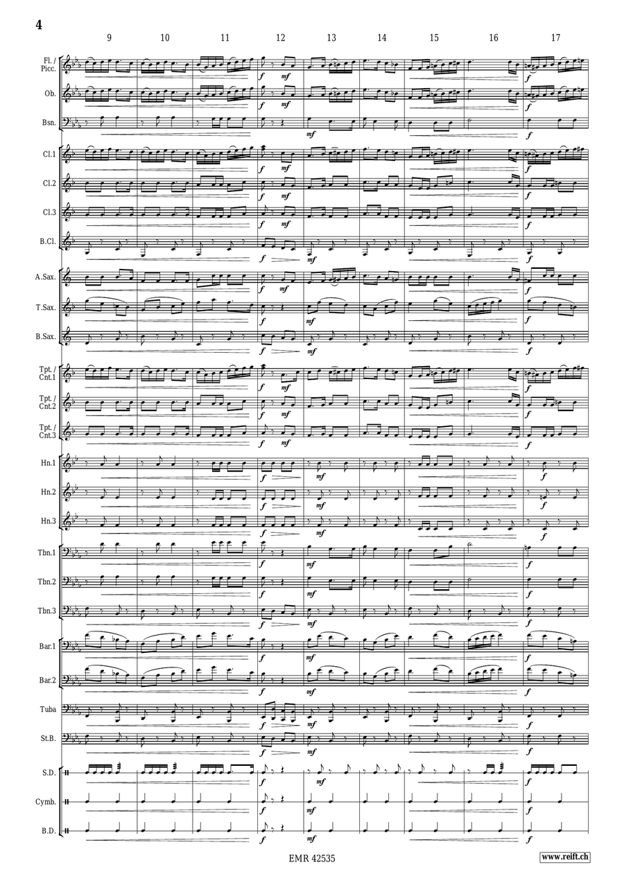 Zenith Zenith Concert Band scores gallery preview page 6