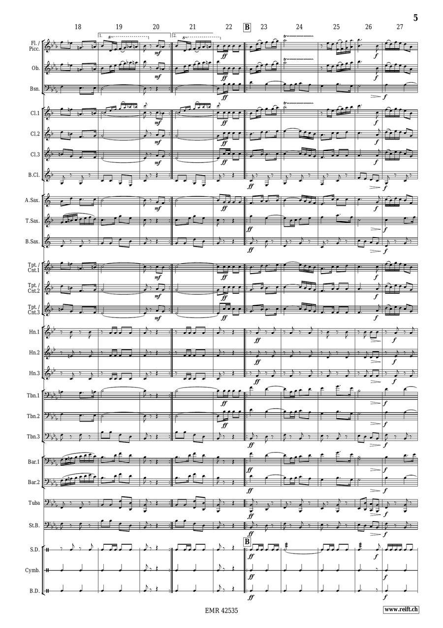 Zenith Zenith Concert Band scores gallery preview page 7