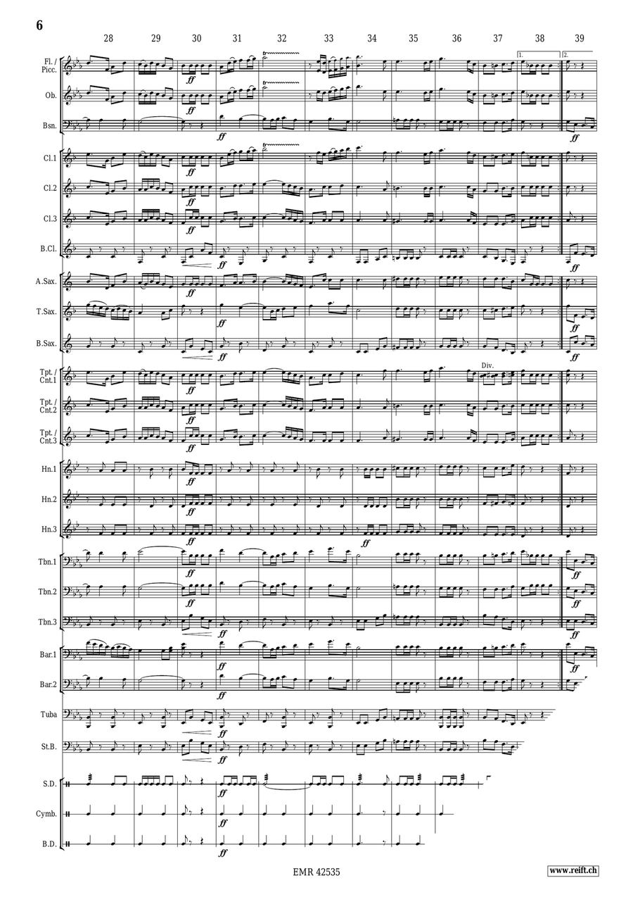 Zenith Zenith Concert Band scores gallery preview page 8
