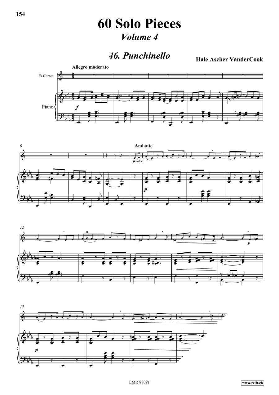60 Solo Pieces Volume 4 Cornet scores gallery preview page 5