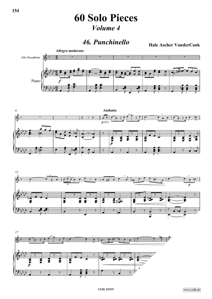60 Solo Pieces Volume 4 60 Solo Pieces Volume 4 Alto Saxophone scores gallery preview page 5