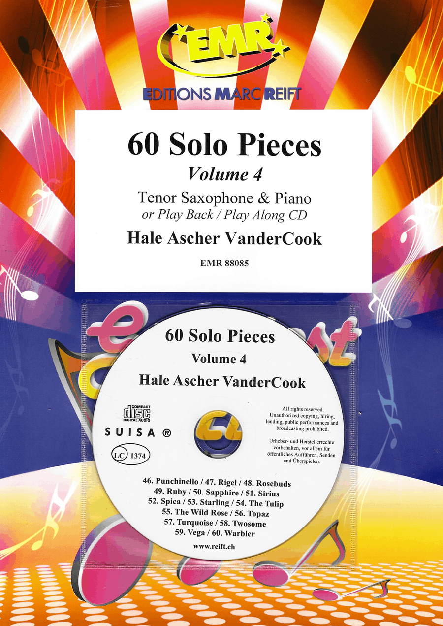 60 Solo Pieces Volume 4 Tenor Saxophone scores gallery preview page 1