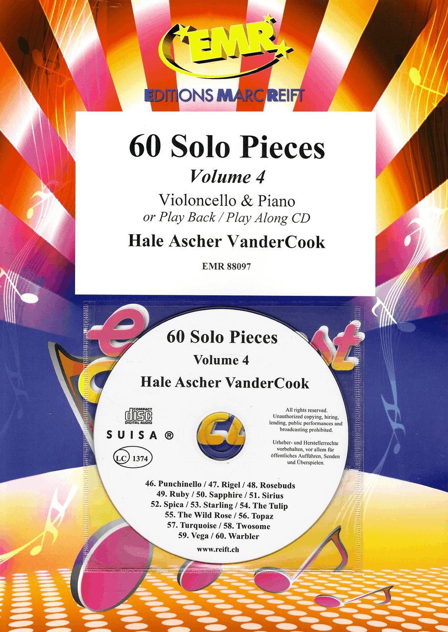 60 Solo Pieces Volume 4 60 Solo Pieces Volume 4 Piano Accompaniment scores gallery preview page 1