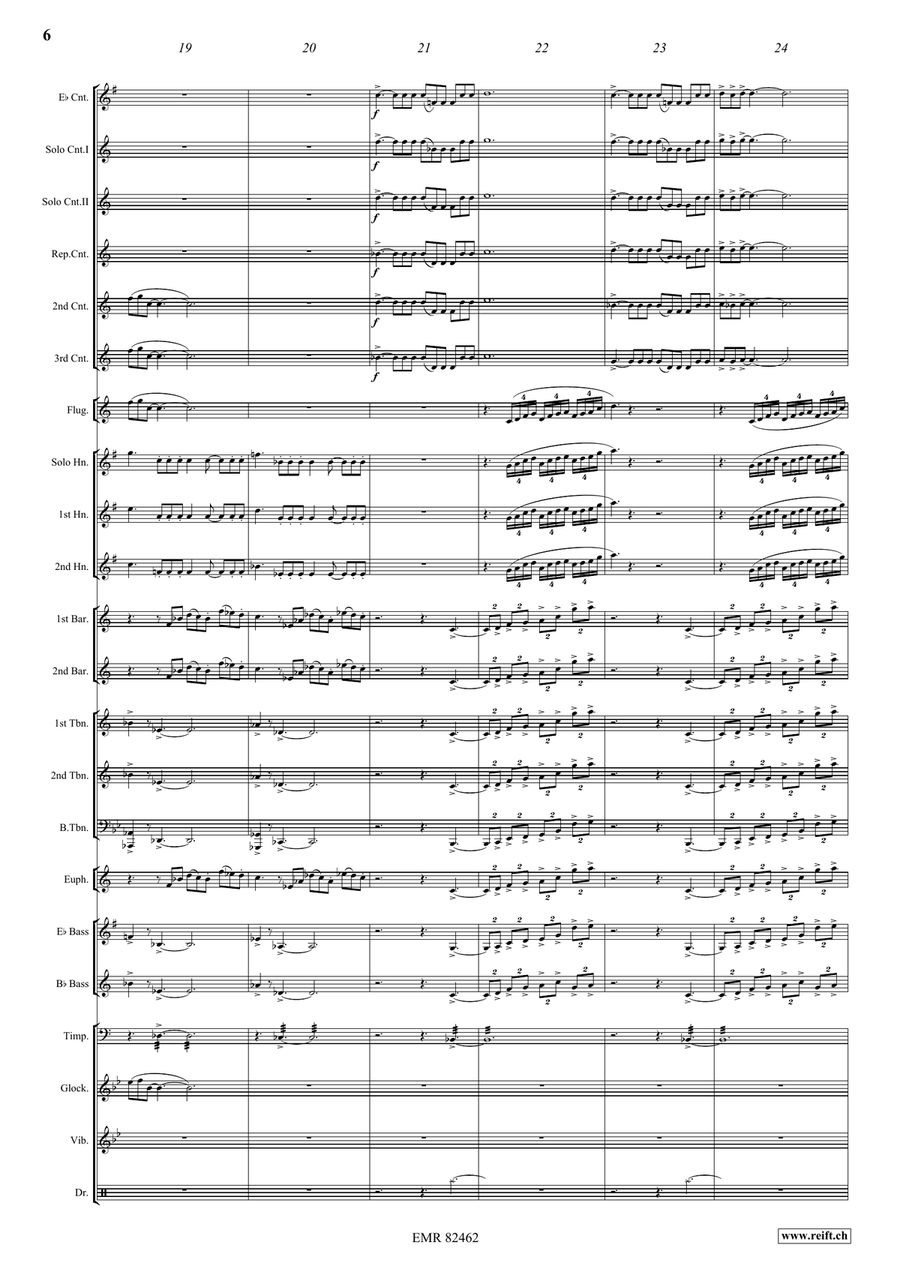 Overture For A New Start Overture For A New Start Brass Band scores gallery preview page 7