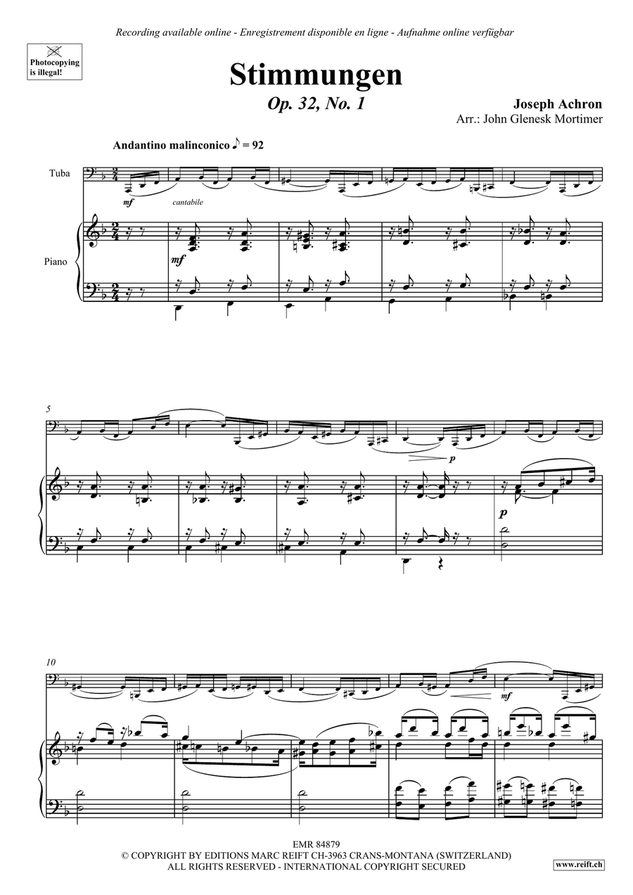 Stimmungen Stimmungen Tuba scores gallery preview page 3