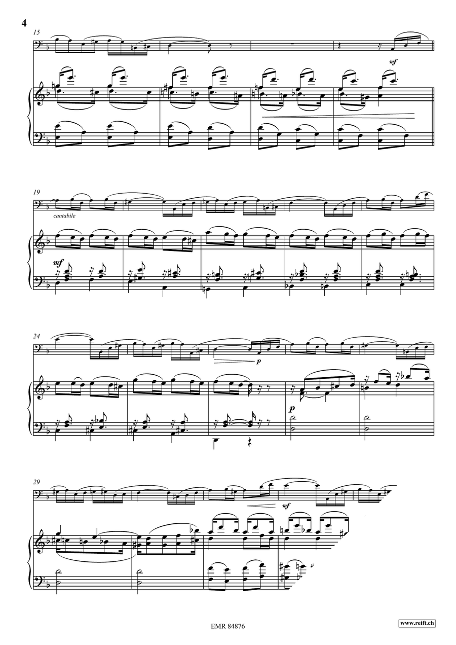 Stimmungen Stimmungen Bassoon Solo scores gallery preview page 4